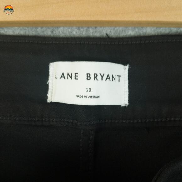 NWT Lane Bryant Jegging Jeans Black High Rise Stretch Pockets Women's Plus Sz 20 - Picture 8 of 10